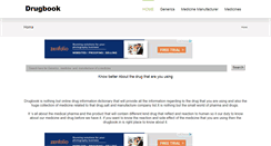 Desktop Screenshot of drugbook.in